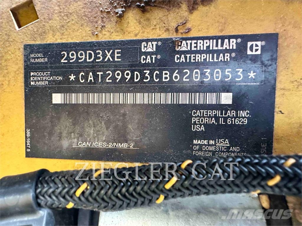 CAT 299D3XE Rupsladers