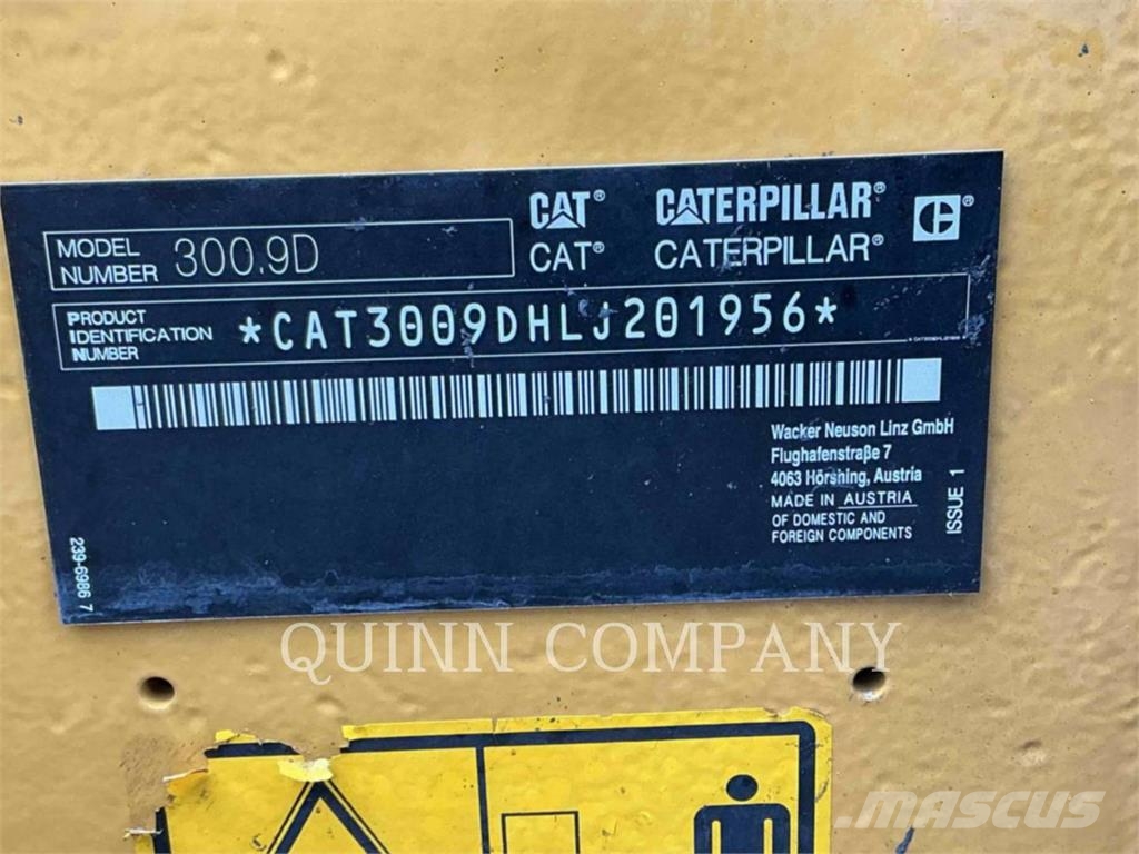CAT 300.9D Mini bagri <7t