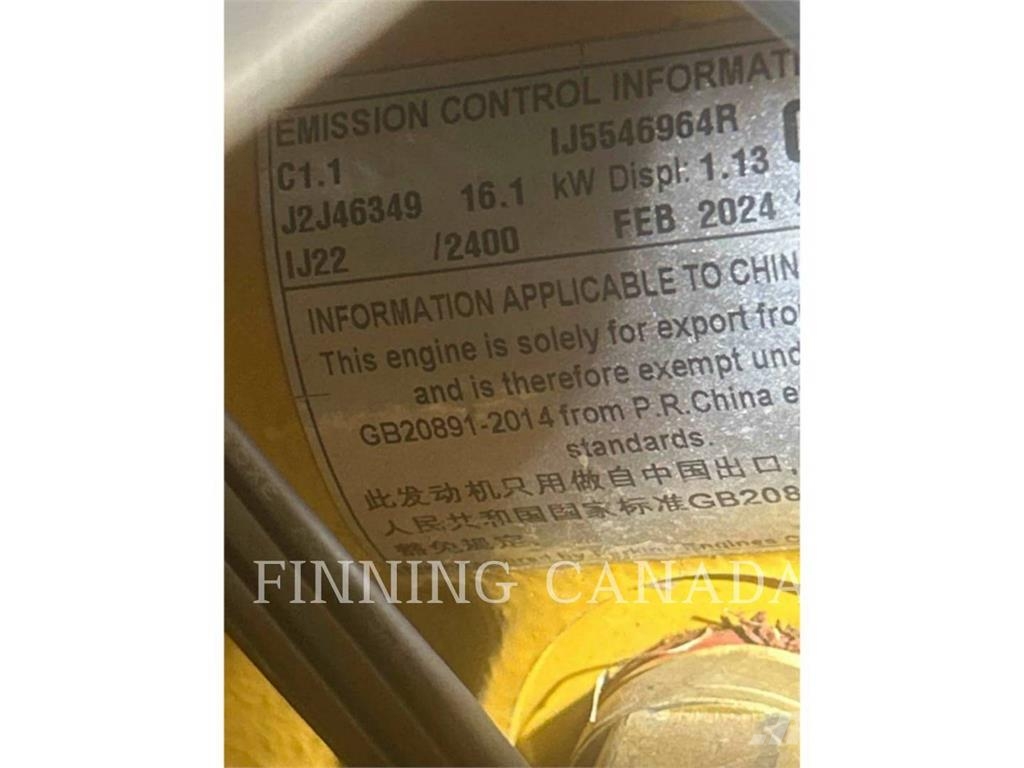 CAT 301.5-05 Bagri goseničarji