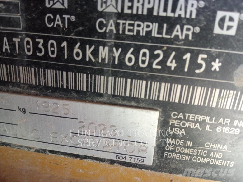 CAT 301.6-05 Bageri guseničari