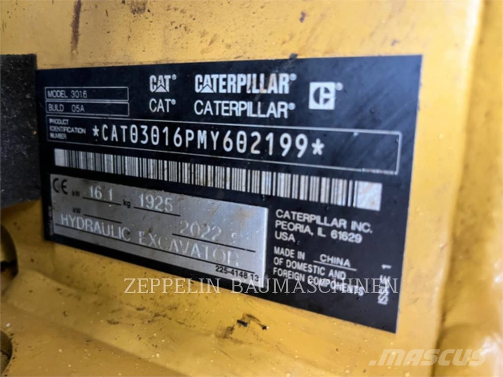 CAT 301.6-05A Bagri goseničarji