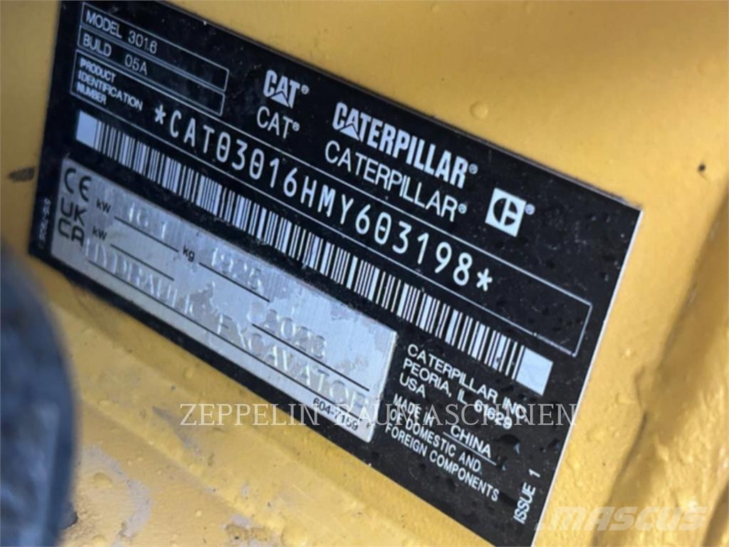 CAT 301.6-05A Pelle sur chenilles