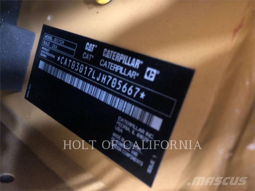 CAT 301.7 Lánctalpas kotrók