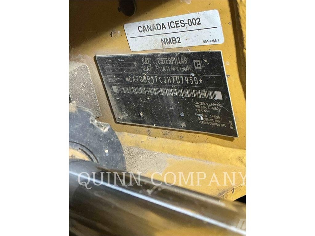 CAT 301.7 Kāpurķēžu ekskavatori