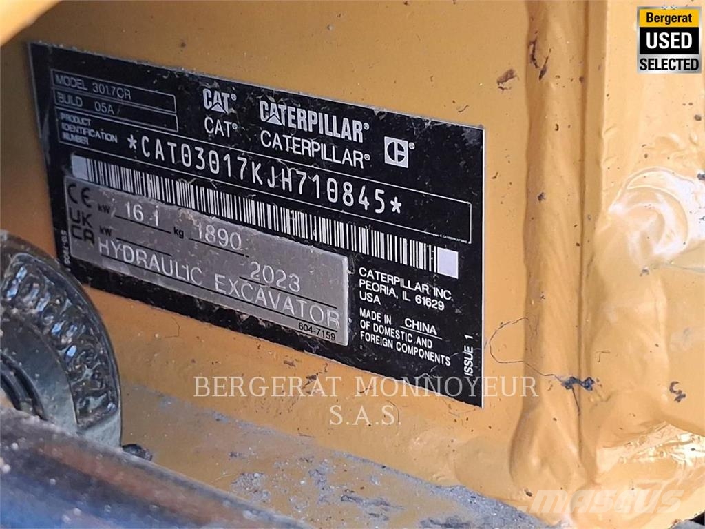CAT 301.7 Miniexcavadoras
