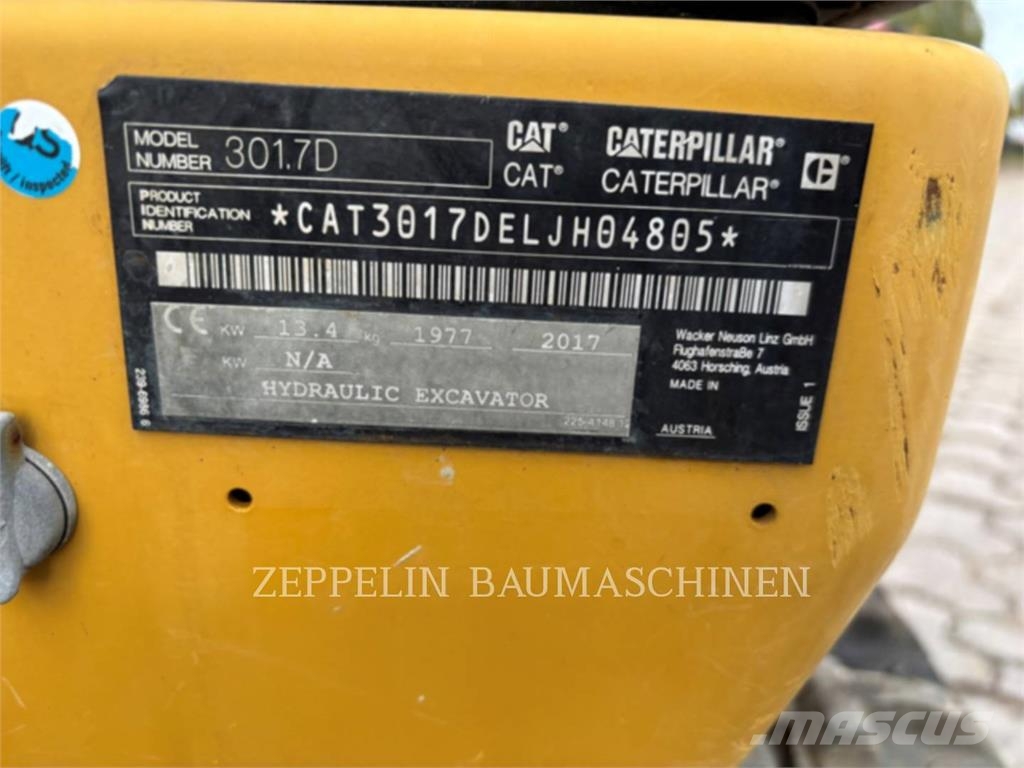 CAT 301.7D Raupenbagger