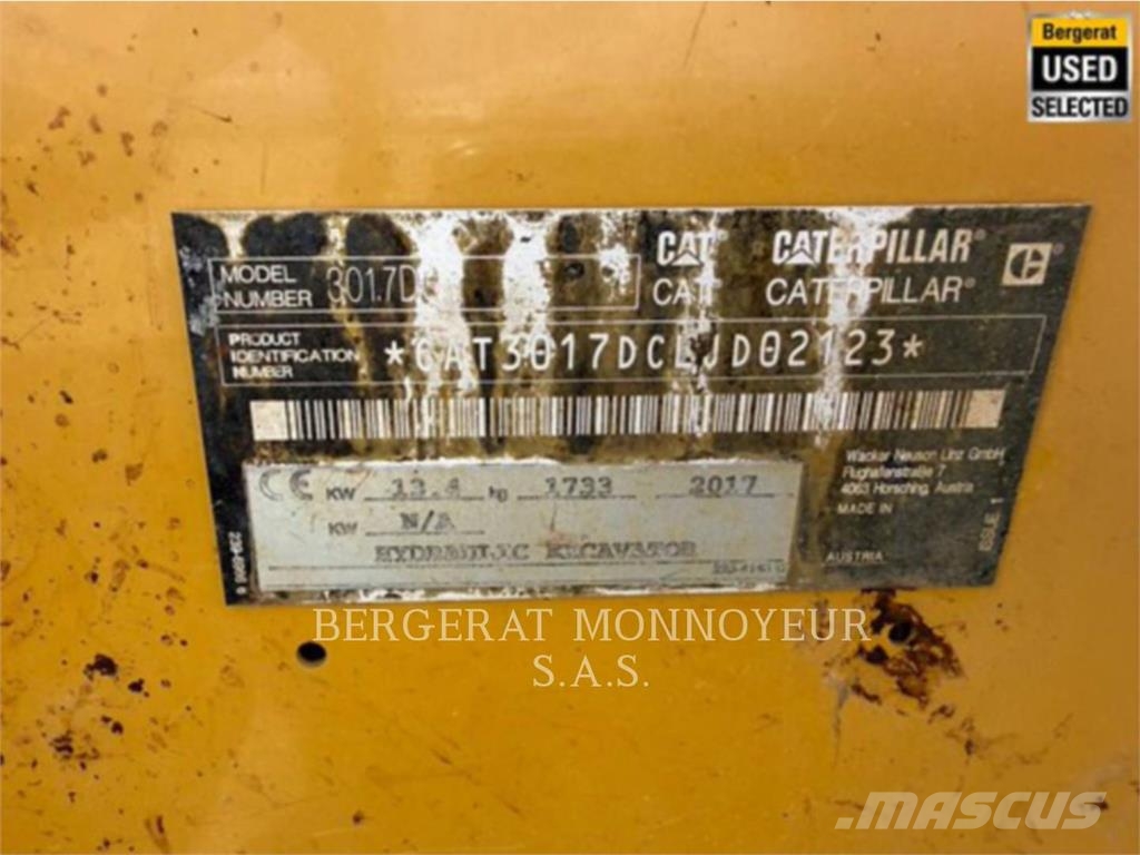 CAT 301.7D CR Miniexcavadoras