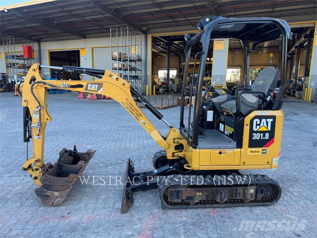 CAT 301.8 Εκσκαφείς με ερπύστριες