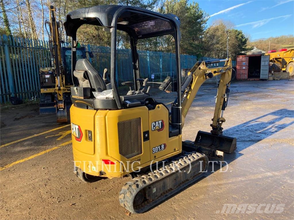 CAT 301.8 Bagri goseničarji