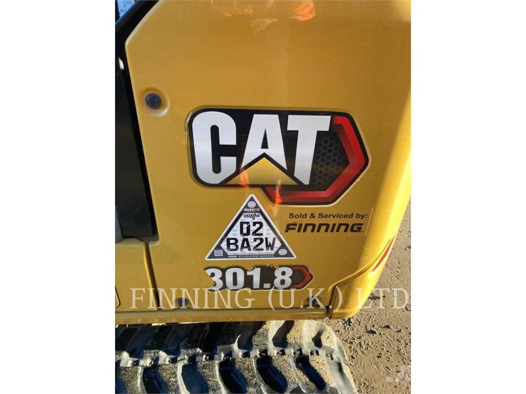 CAT 301.8 Bagri goseničarji