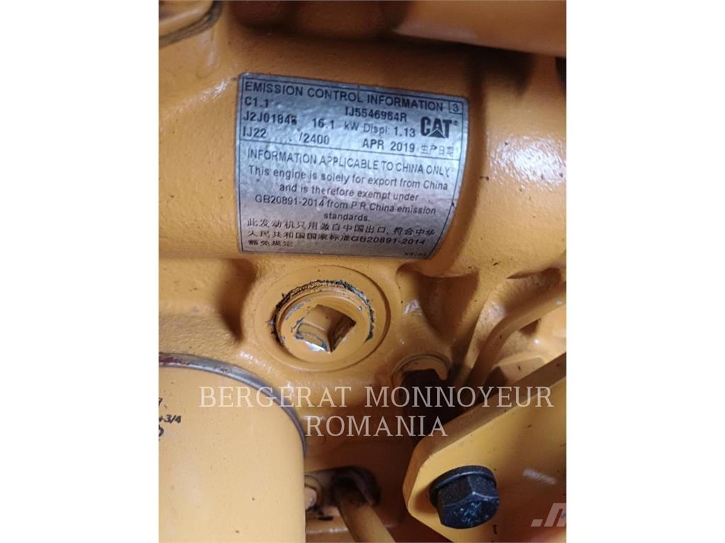 CAT 301.8-05 Rupsgraafmachines