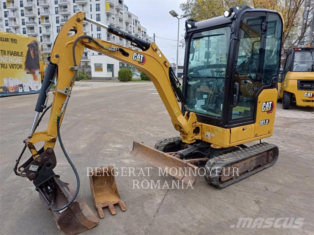 CAT 301.8-05 Vikšriniai ekskavatoriai