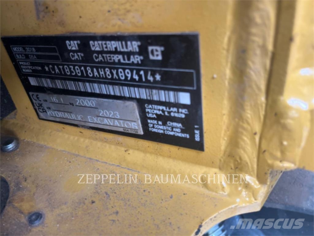 CAT 301.8-05A Bagri goseničarji