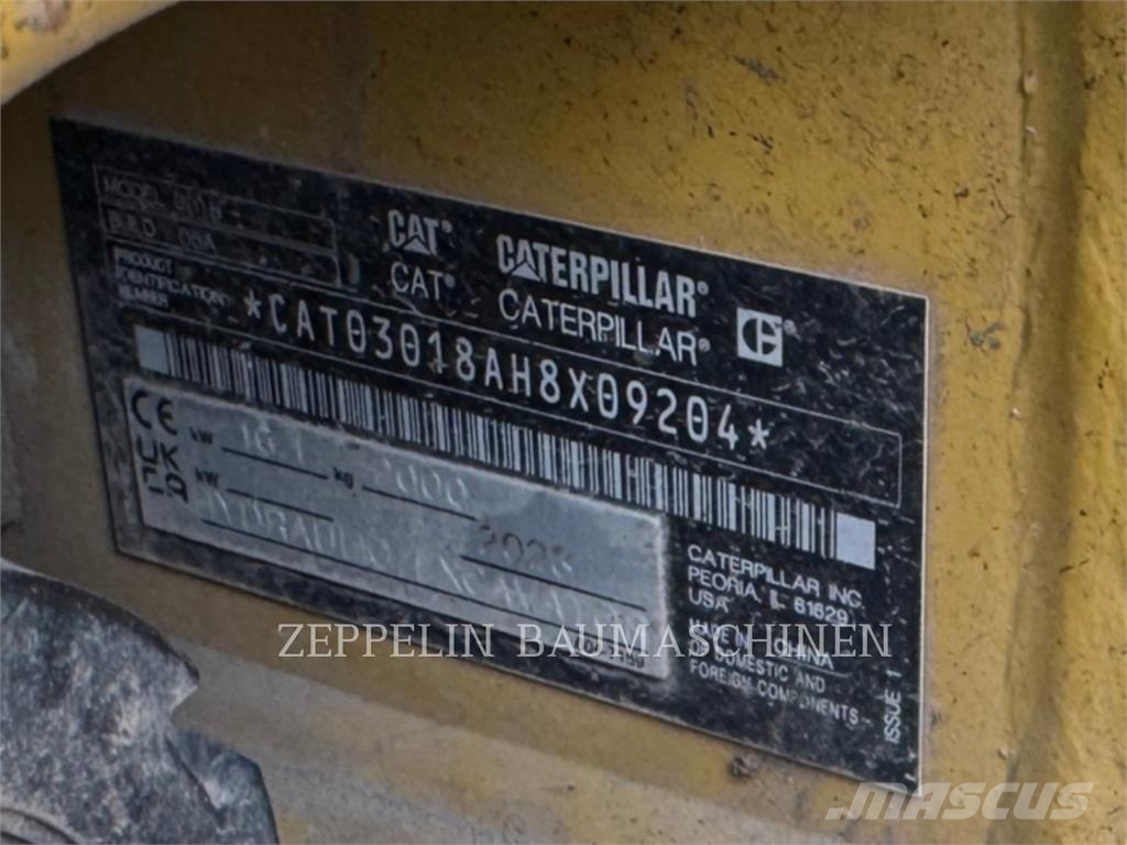 CAT 301.8-05A Bagri goseničarji