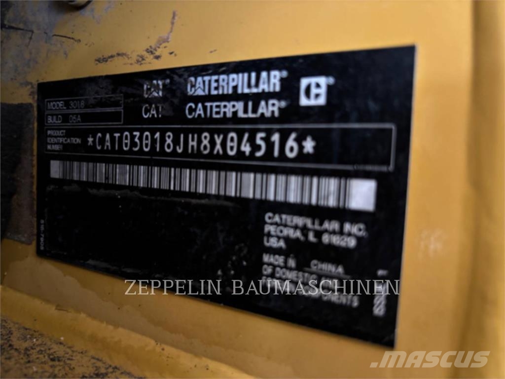 CAT 301.8-05A Koparki gąsienicowe