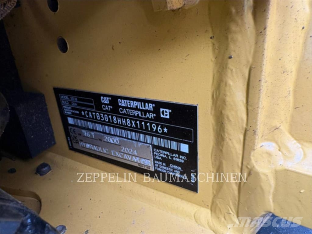 CAT 301.8-05A Bagri goseničarji