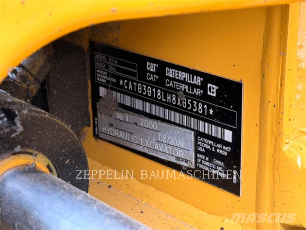 CAT 301.8-05A Bagri goseničarji