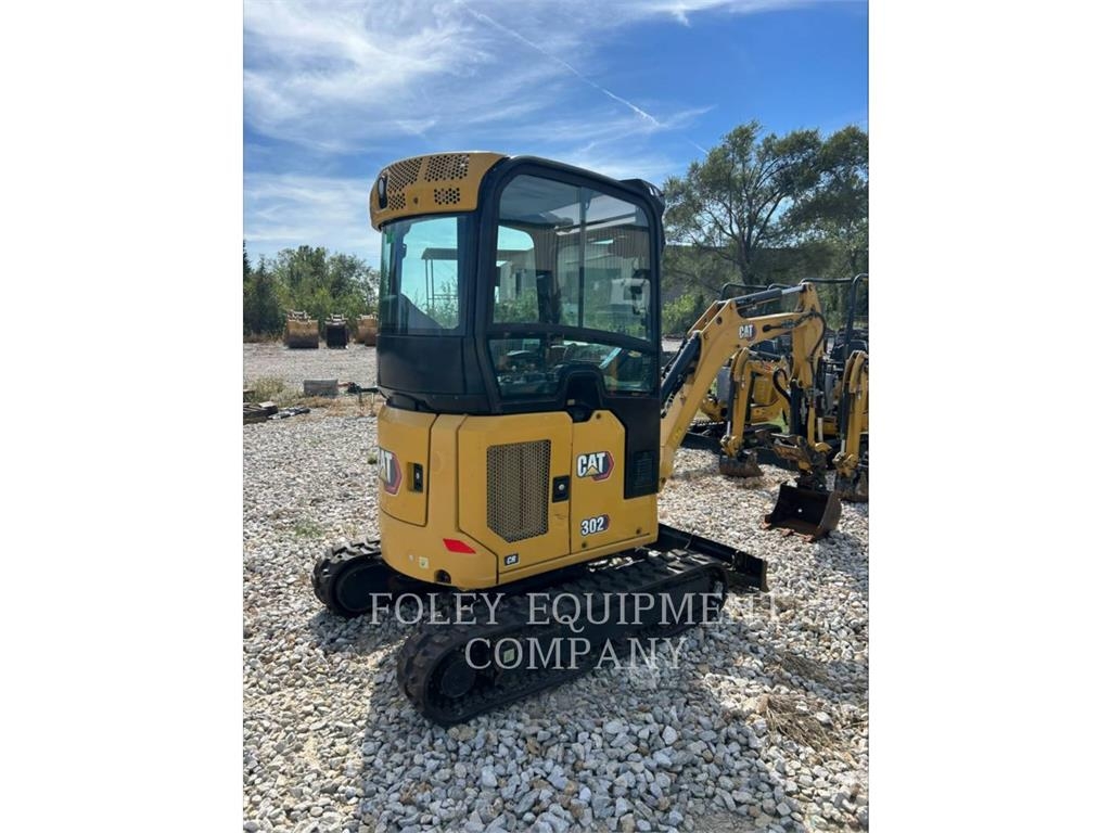 CAT 302-05CRLC Kāpurķēžu ekskavatori