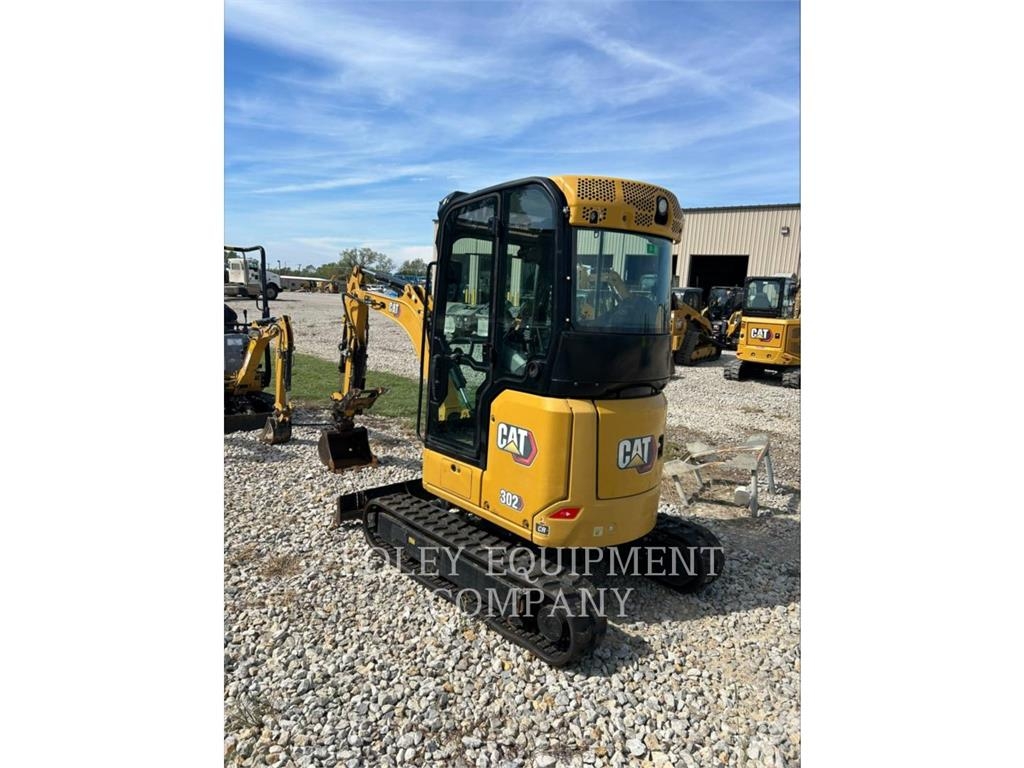 CAT 302-05CRLC Kāpurķēžu ekskavatori