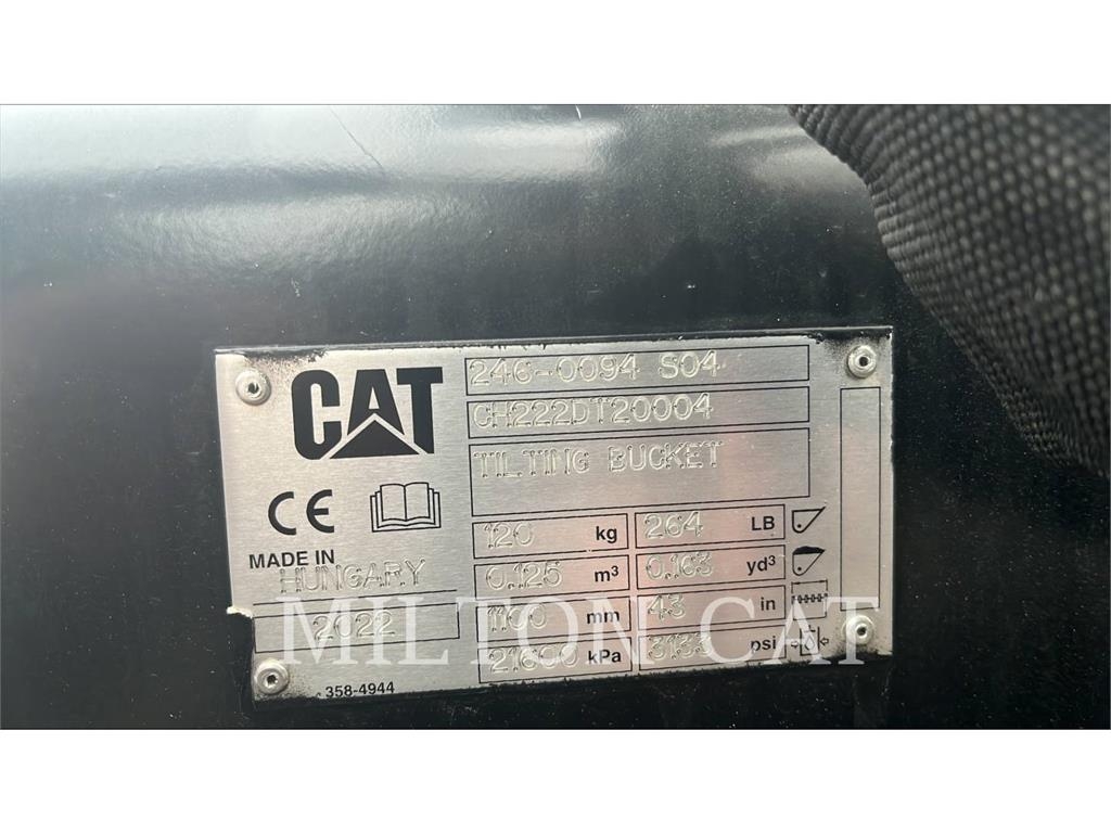 CAT 302.5/302.7D 43 DC-TILT BUCKET دلاء