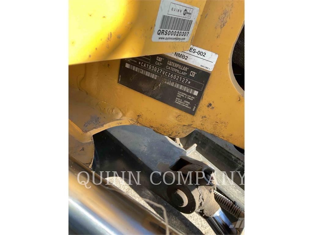 CAT 302.7 Kāpurķēžu ekskavatori