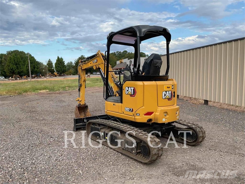CAT 302.7 Bagri goseničarji