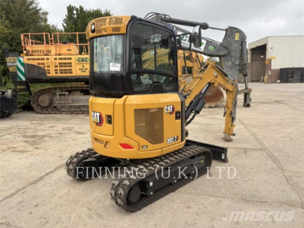 CAT 302.7 Excavadoras sobre orugas