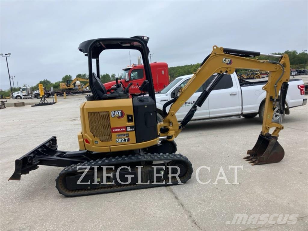 CAT 302.7 Εκσκαφείς με ερπύστριες