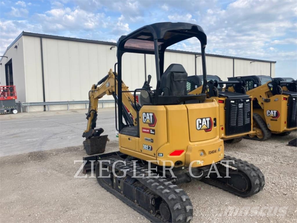 CAT 302.7 Εκσκαφείς με ερπύστριες