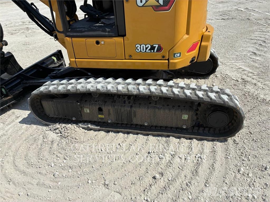 CAT 302.7-07CR Kāpurķēžu ekskavatori
