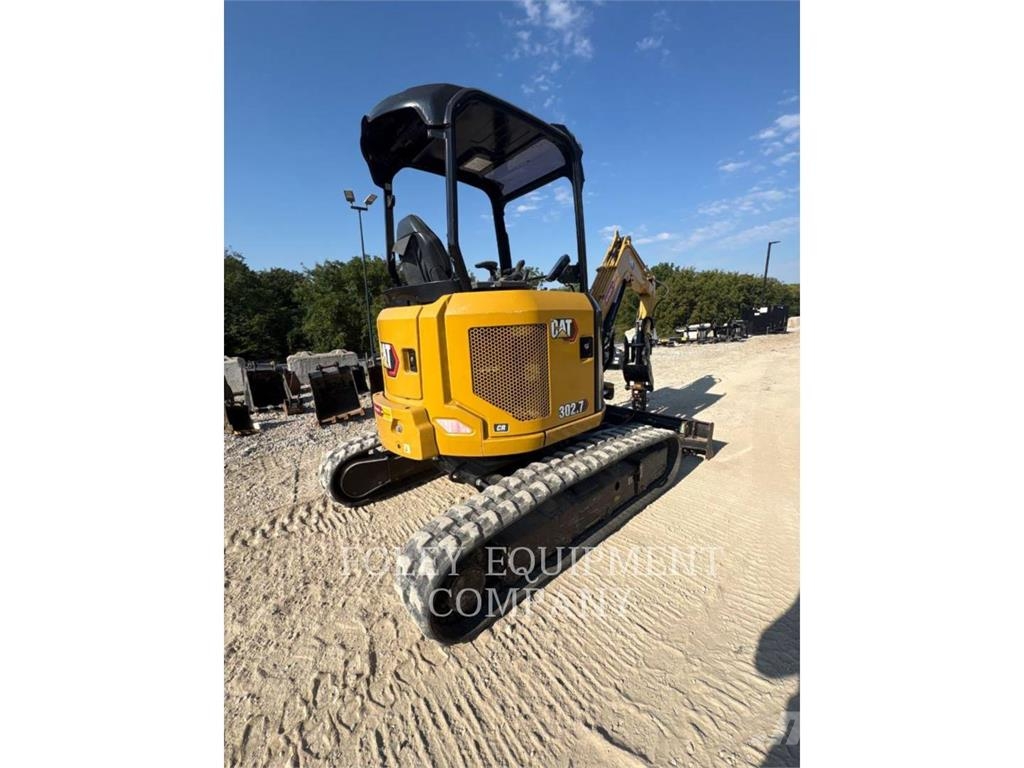 CAT 302.7-07LO Bagri goseničarji