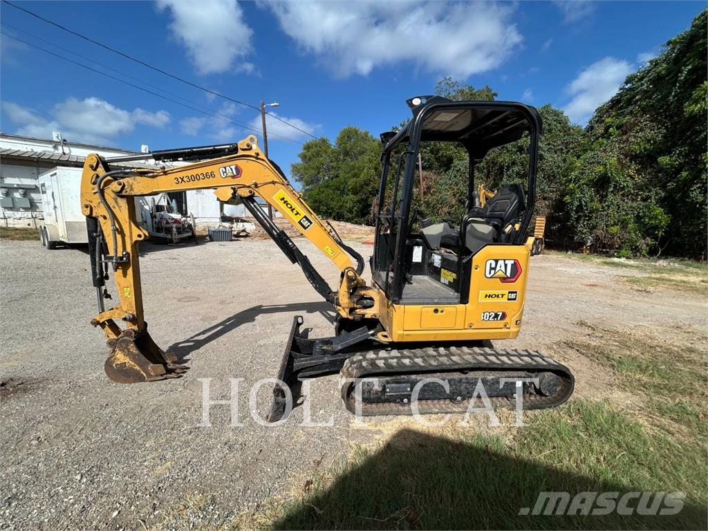 CAT 302.7 CR Kāpurķēžu ekskavatori