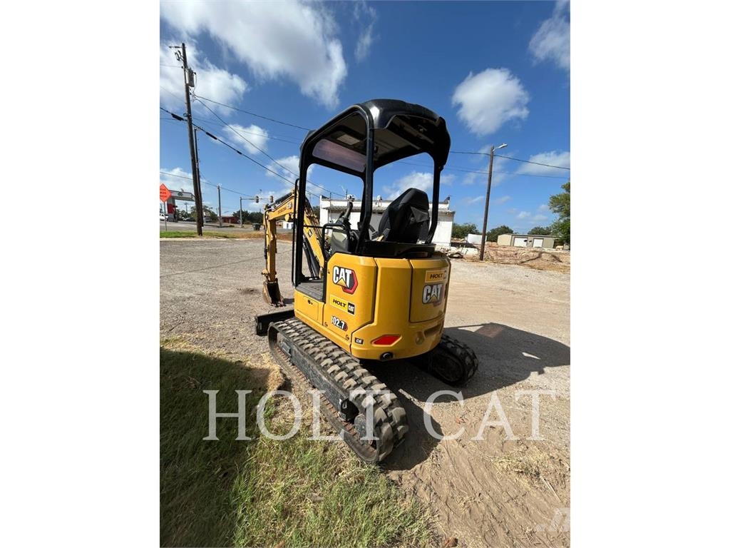 CAT 302.7 CR Kāpurķēžu ekskavatori