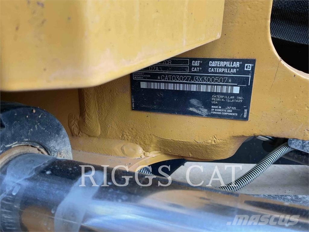 CAT 302.707CR Escavatori cingolati