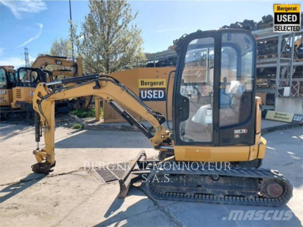 CAT 302.7D CR حفارات صغيرة أقل من 7 طن (حفارات صغيرة)
