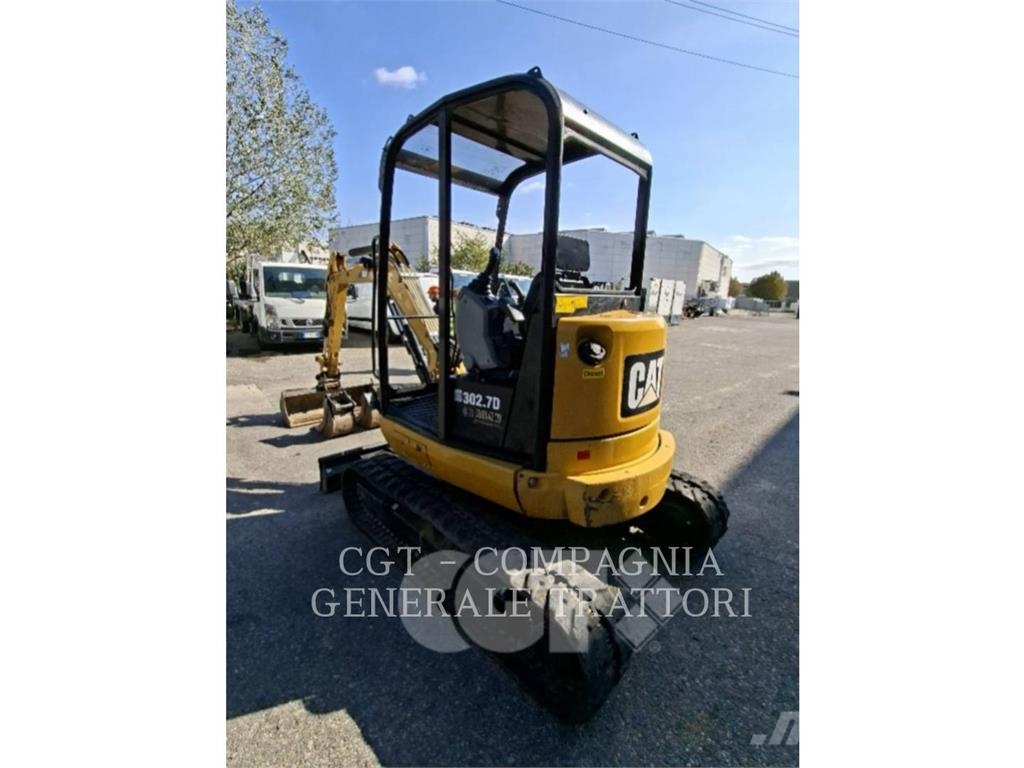 CAT 302.7DCR Escavadoras de rastos