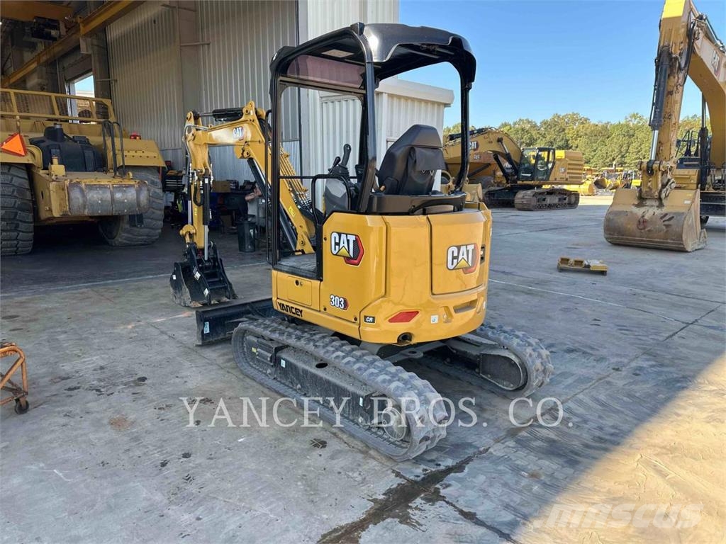 CAT 303 Bagri goseničarji