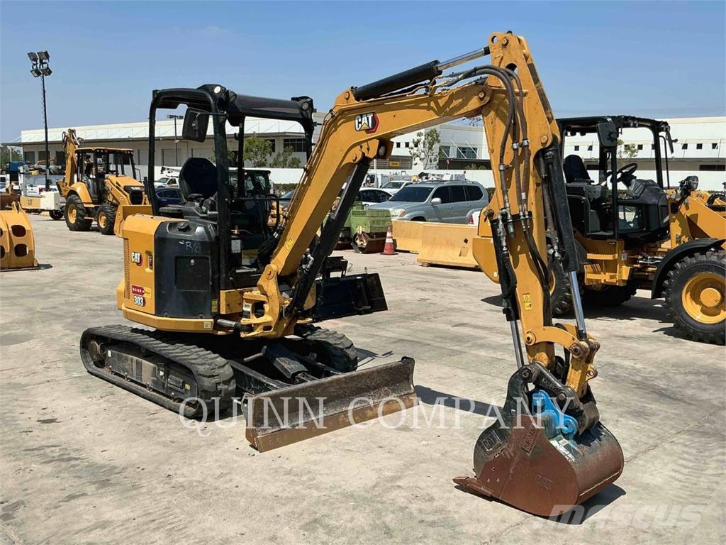 CAT 303 Excavadoras sobre orugas