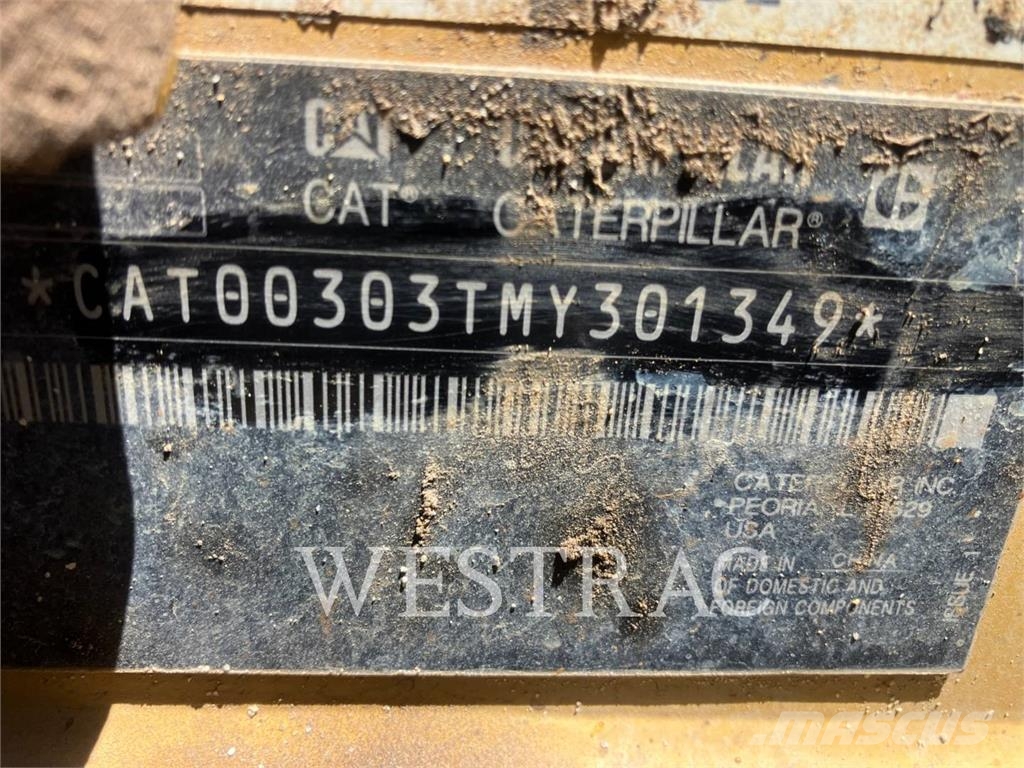 CAT 303-07CR Bageri gusjeničari