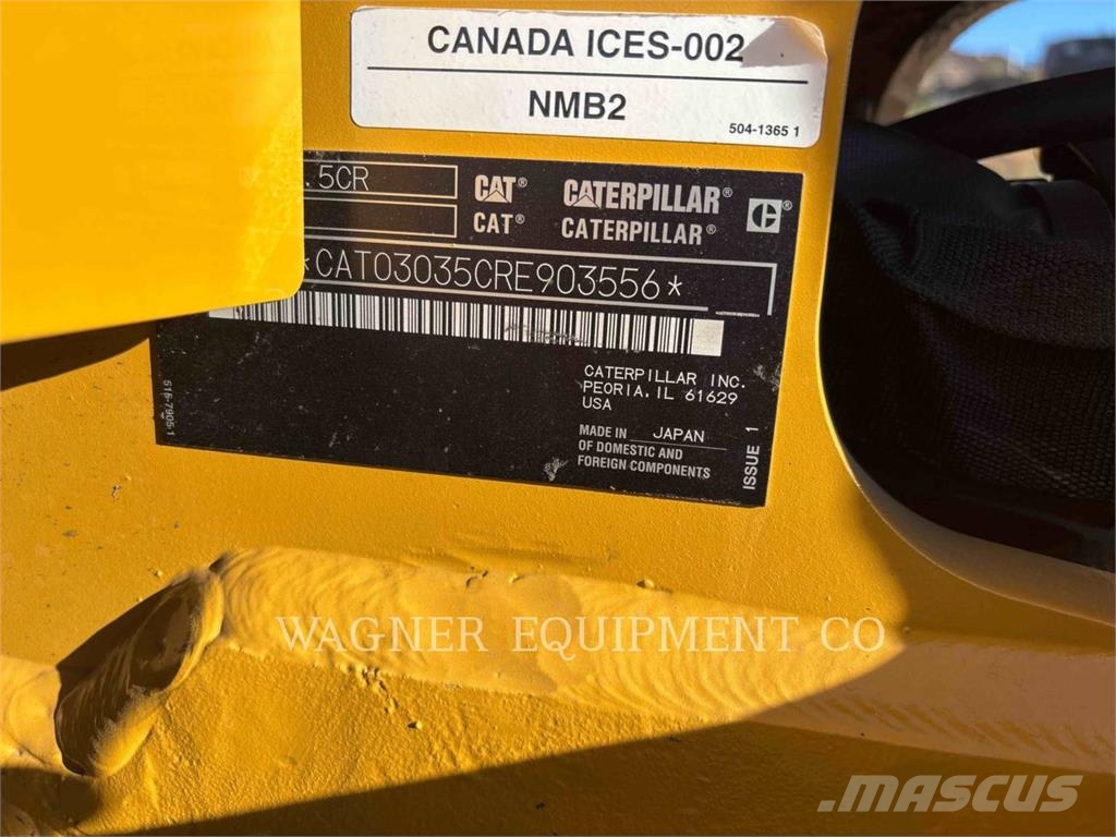 CAT 303.5 Rupsgraafmachines