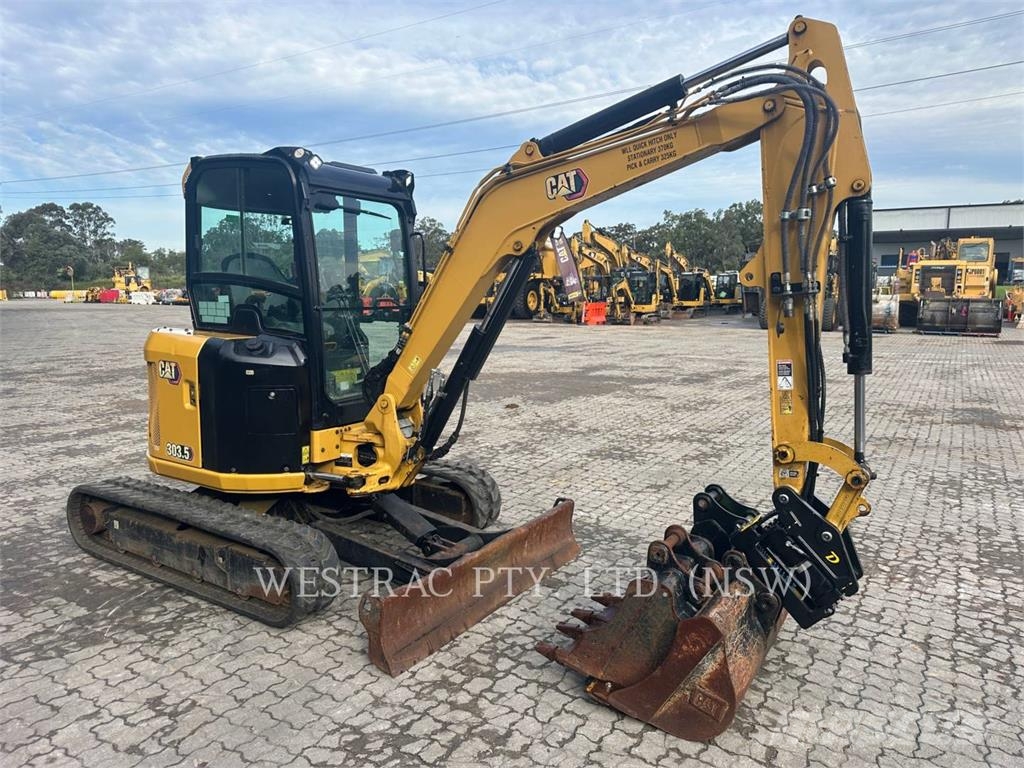 CAT 303.5 Excavadoras sobre orugas