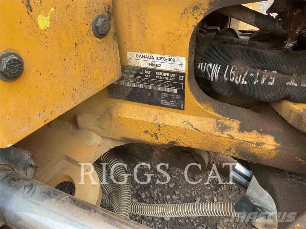 CAT 303.5 Pásové rýpadlá