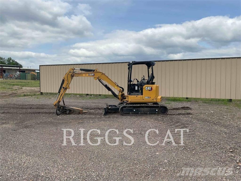 CAT 303.5 Pásové rýpadlá