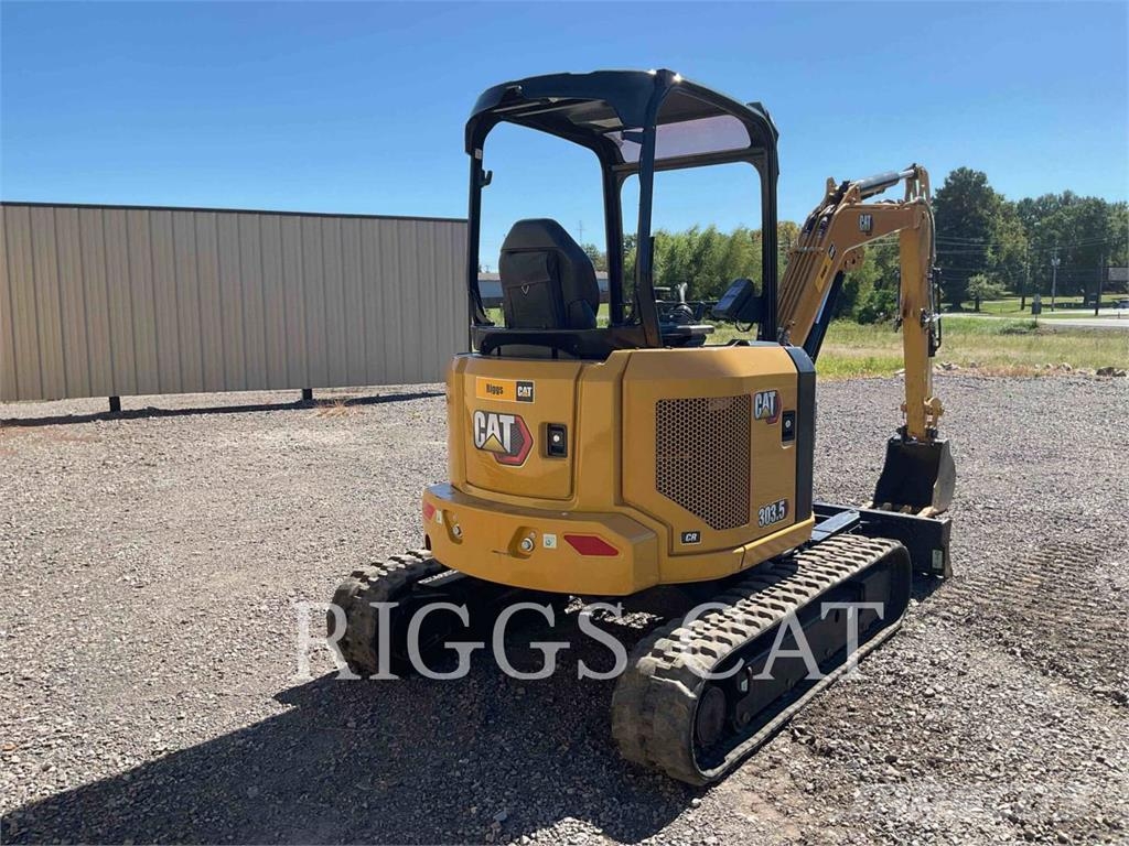 CAT 303.5 Kāpurķēžu ekskavatori