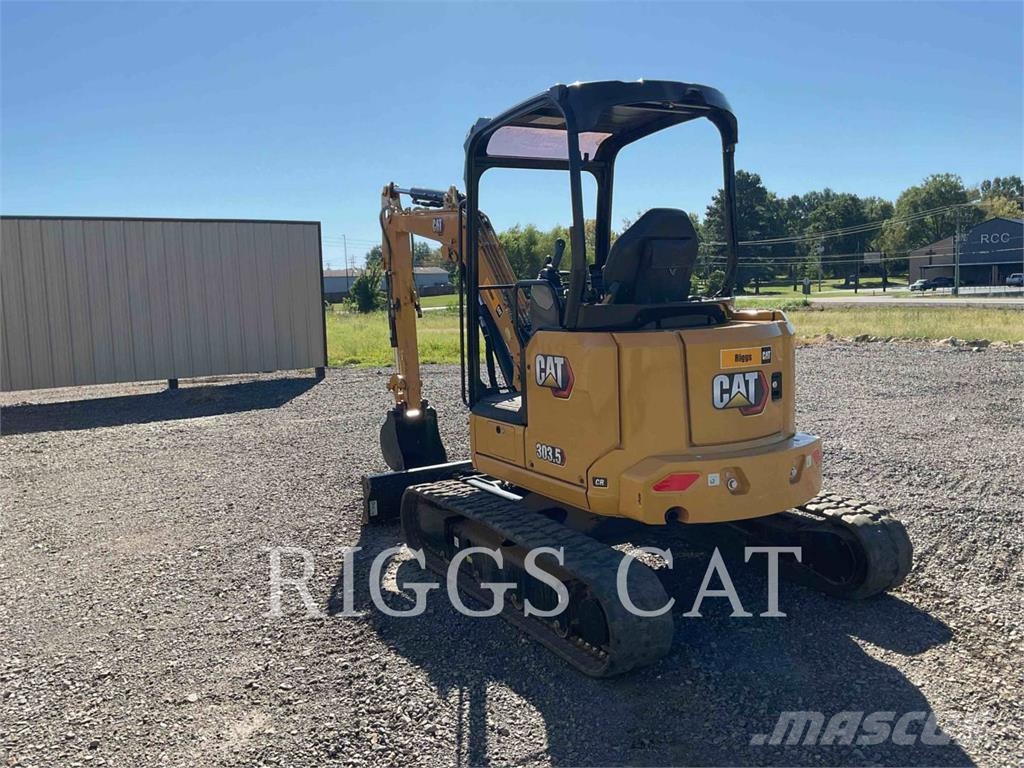 CAT 303.5 Kāpurķēžu ekskavatori