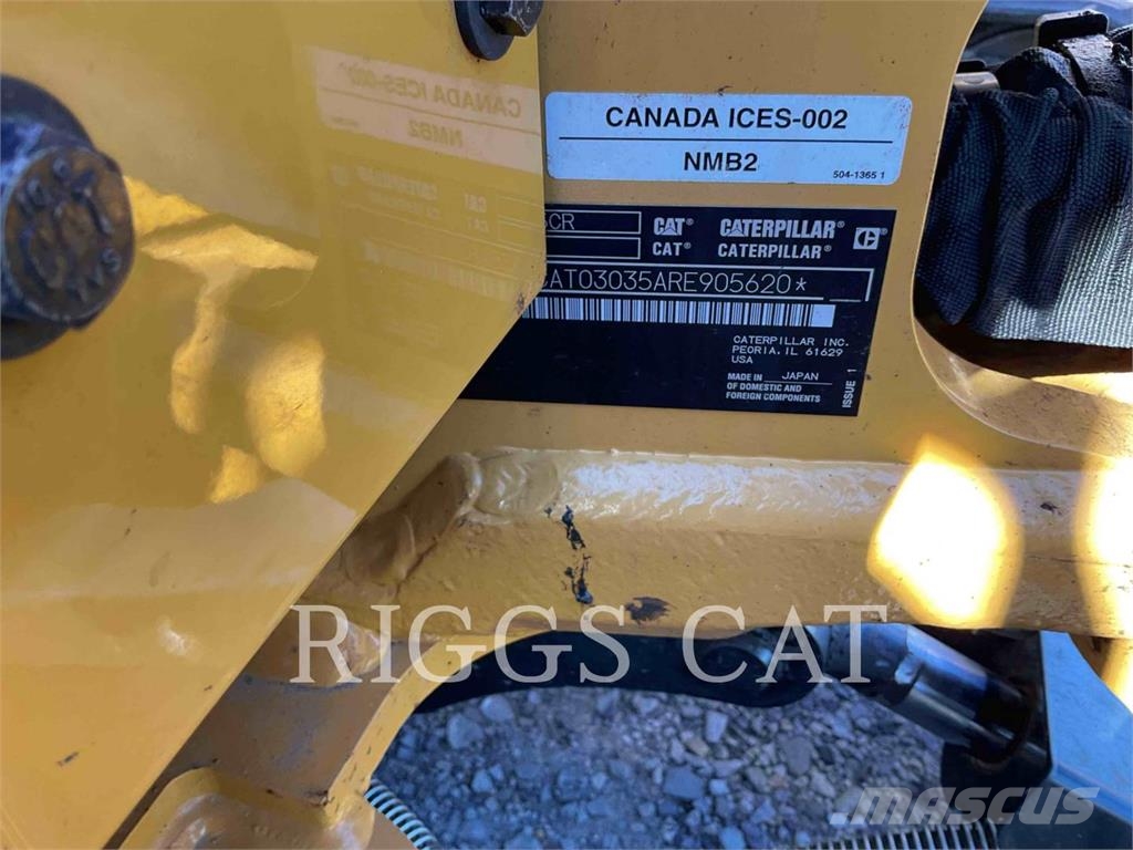 CAT 303.5 Kāpurķēžu ekskavatori
