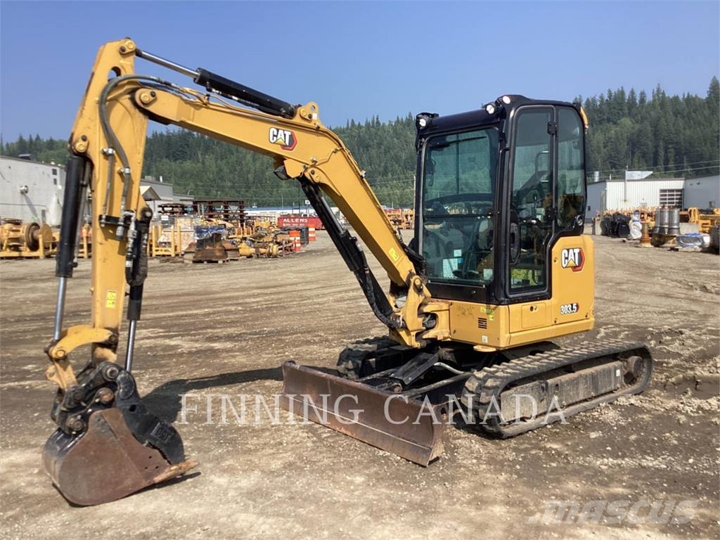CAT 303.5-07 حفارات زحافة