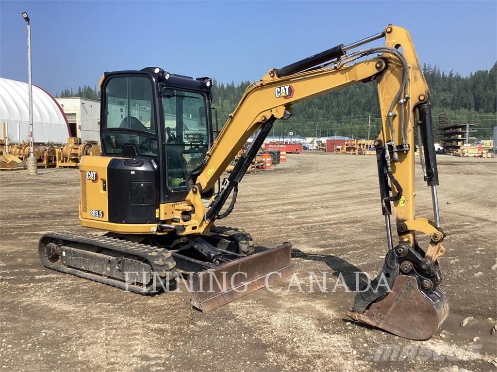 CAT 303.5-07 حفارات زحافة