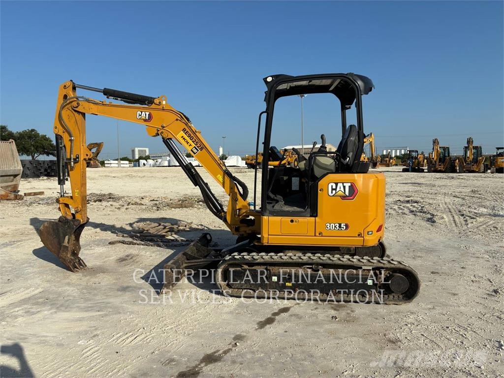 CAT 303.5-07CR حفارات زحافة