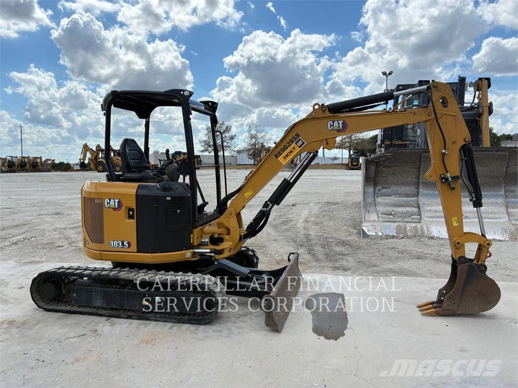 CAT 303.5-07CR Gravemaskiner på larvebånd